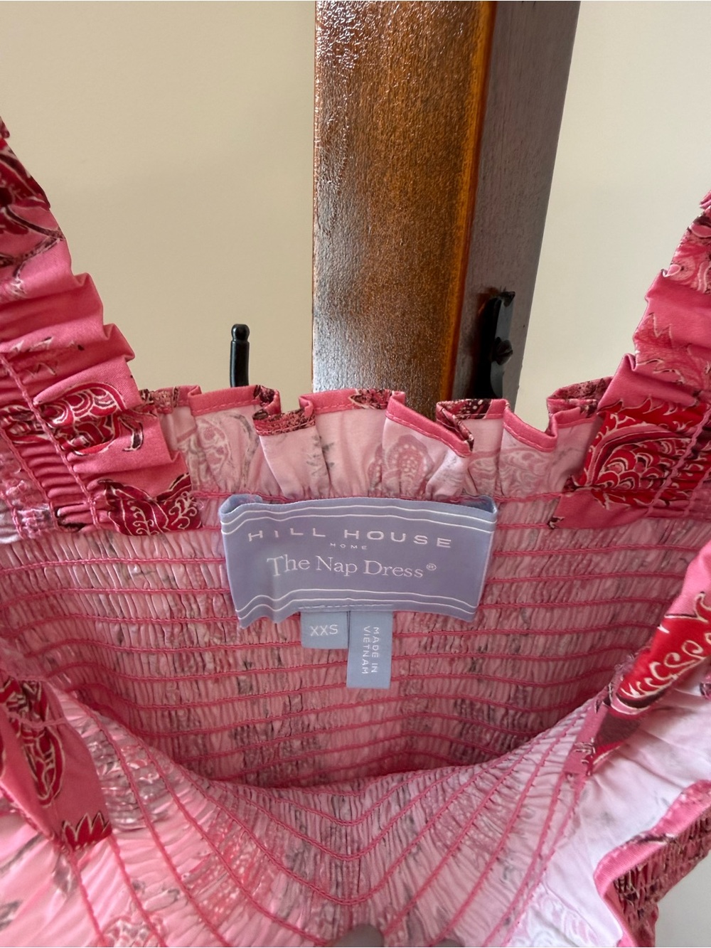 Hill House Pink Bandana-Print Nap Dress - Picture 4 of 6